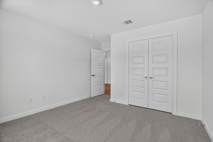 Representative unfurnished interior of a home built from the Belford by Cheldan Homes in Trail Creek, Cleburne (Image 37). Representative unfurnished interior of a home built from the Belford by Cheldan Homes in Trail Creek, Cleburne (Image 37).