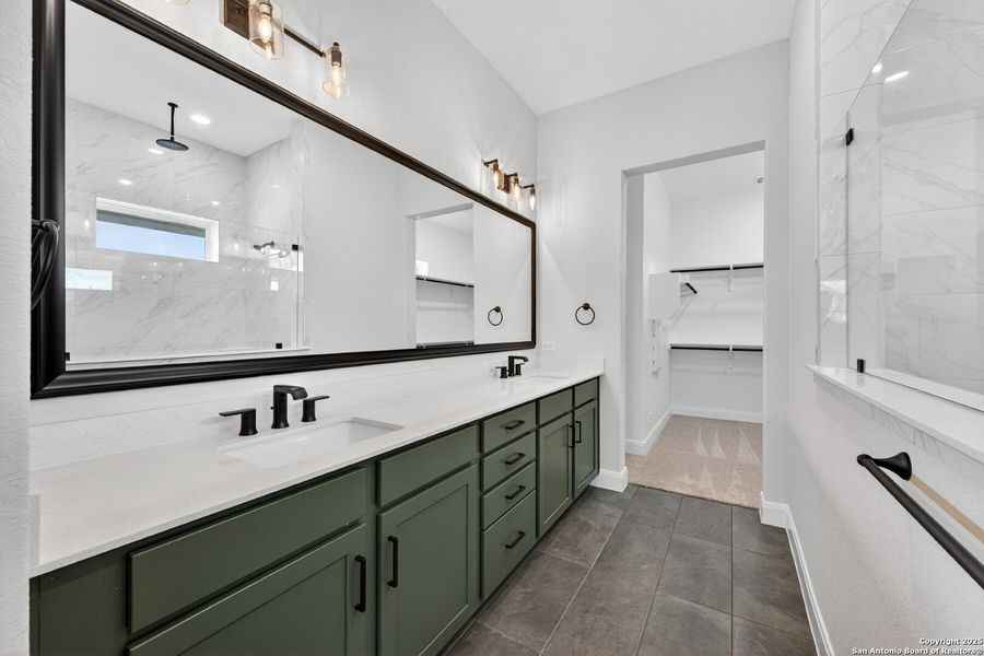 Furnished interior view inside a new home in The Crossvine 45’, Schertz (Image 14).