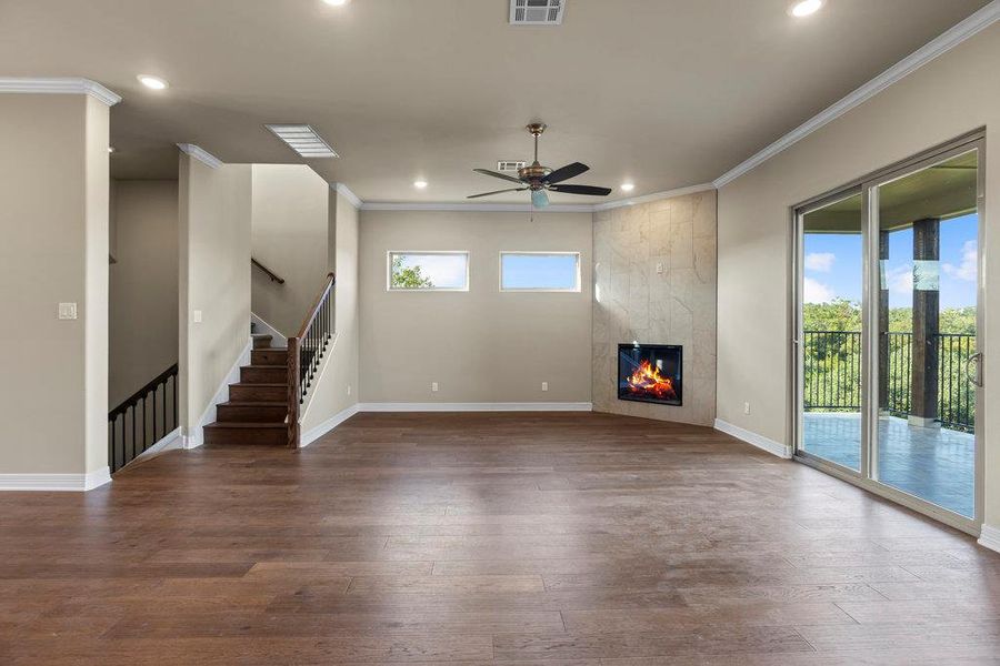 Spacious, unfurnished interior of a new home in , Belton (Image 16).