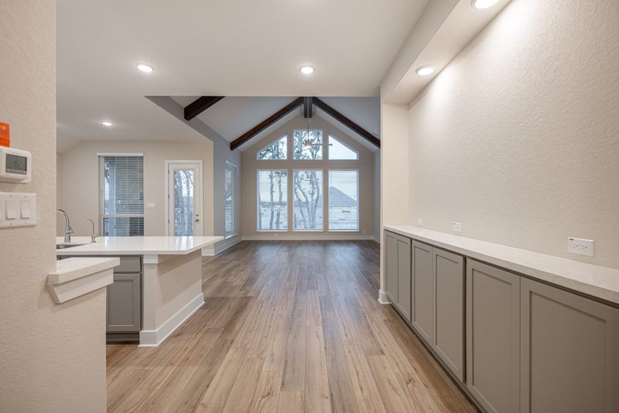 Representative unfurnished interior of a home built from the Mackenzie by Chesmar Homes in Harvest Hills, Marion (Image 17).