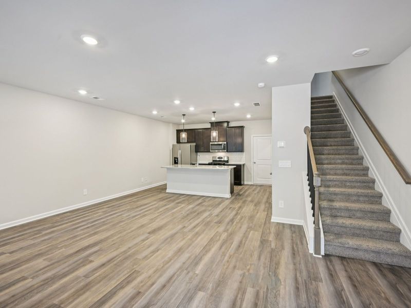 Spacious, unfurnished interior of a new home in Avalon - Vista Series, Conyers (Image 11).