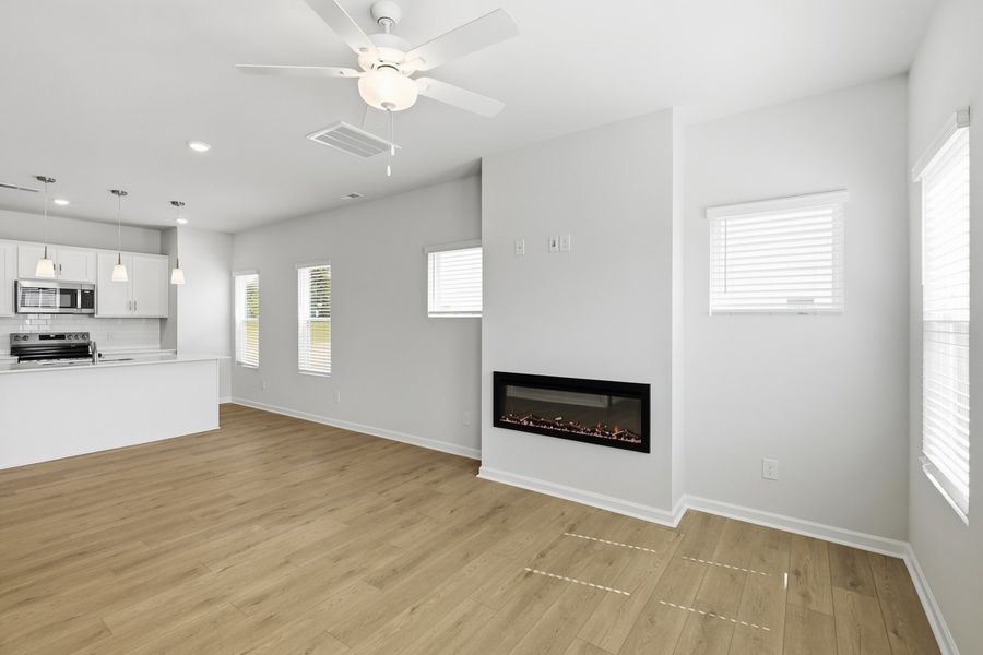 Spacious, unfurnished interior of a new home in Nichols Landing, Charlotte (Image 13). Spacious, unfurnished interior of a new home in Nichols Landing, Charlotte (Image 13).