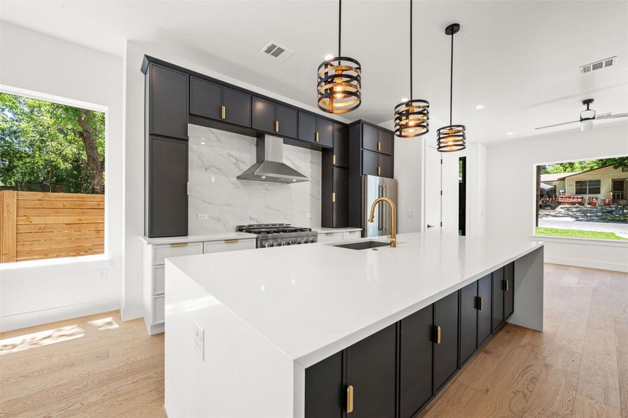 Furnished interior view inside a new home in , Austin (Image 14). Furnished interior view inside a new home in , Austin (Image 14).