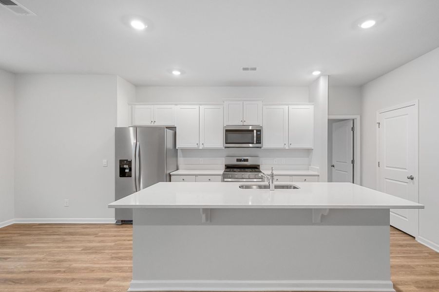 Furnished interior view inside a new home in The Cove at Mallard Crossing, Summerville (Image 4).
