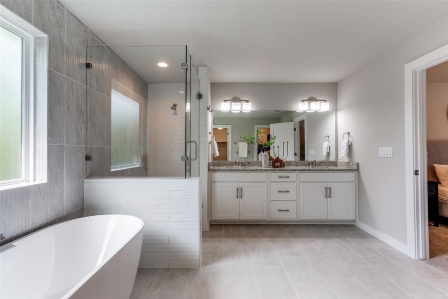 Furnished interior view inside a new home in , Austin (Image 38).