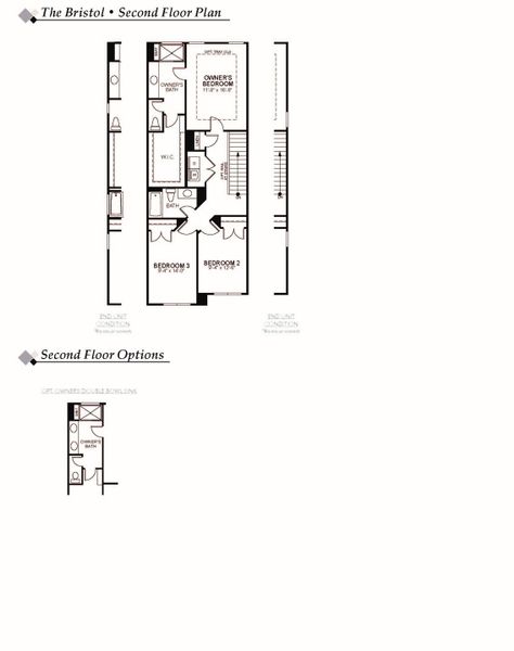 2D floor plan layout of this home in Fairview Village Townhomes, Simpsonville, SC (Image 3). 2D floor plan layout of this home in Fairview Village Townhomes, Simpsonville, SC (Image 3).