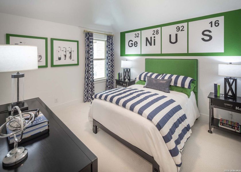 Furnished interior view inside a new home in Esperanza, Boerne (Image 41).