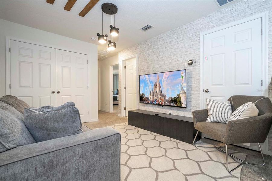 Furnished interior view inside a new home in Solara Resort, Kissimmee (Image 49).