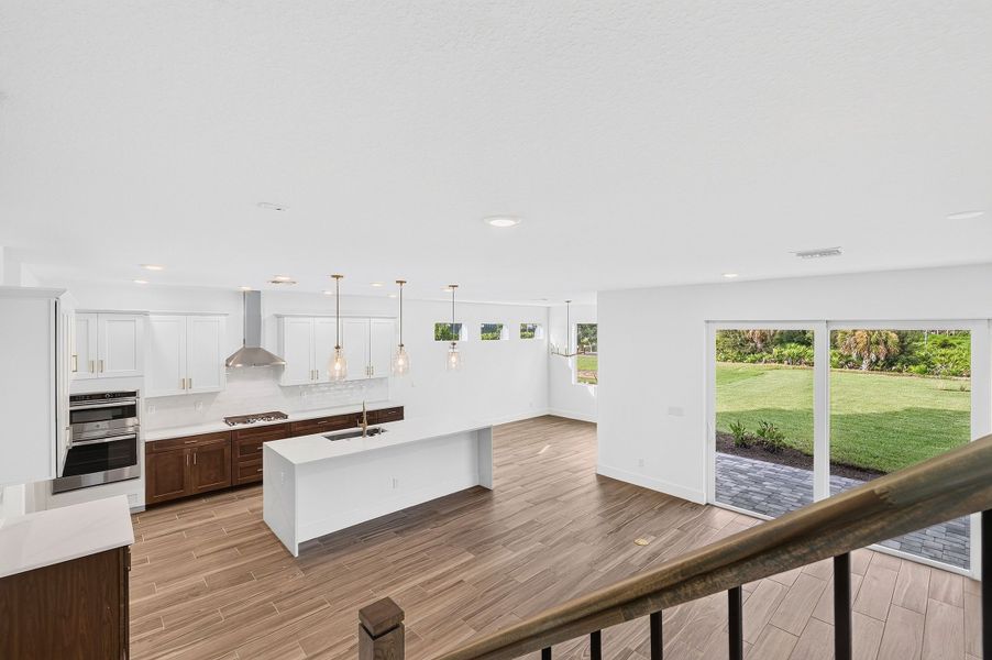 Representative furnished interior of a home built from the Jupiter by William Ryan Homes in Tamarack at Two Rivers, Zephyrhills (Image 15).