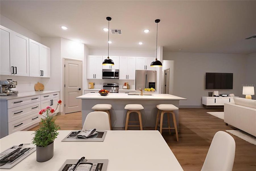 Furnished interior view inside a new home in , Sorrento (Image 16).