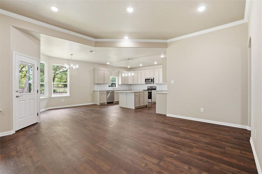 Spacious, unfurnished interior of a new home in , Cleburne (Image 16). Spacious, unfurnished interior of a new home in , Cleburne (Image 16).