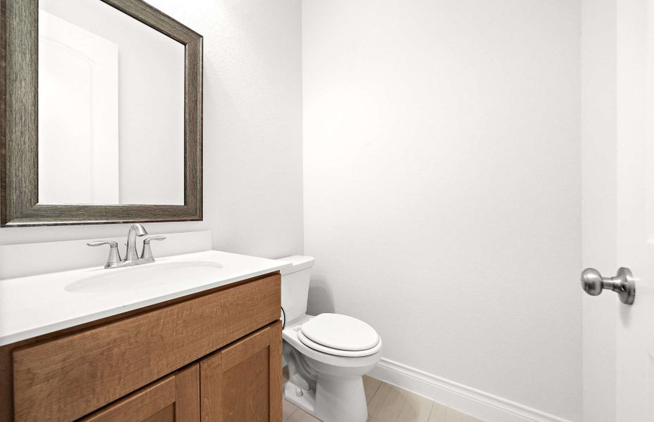 Representative furnished interior of a home built from the 4094 by Ravenna Homes in Artavia 70′, Conroe (Image 10).