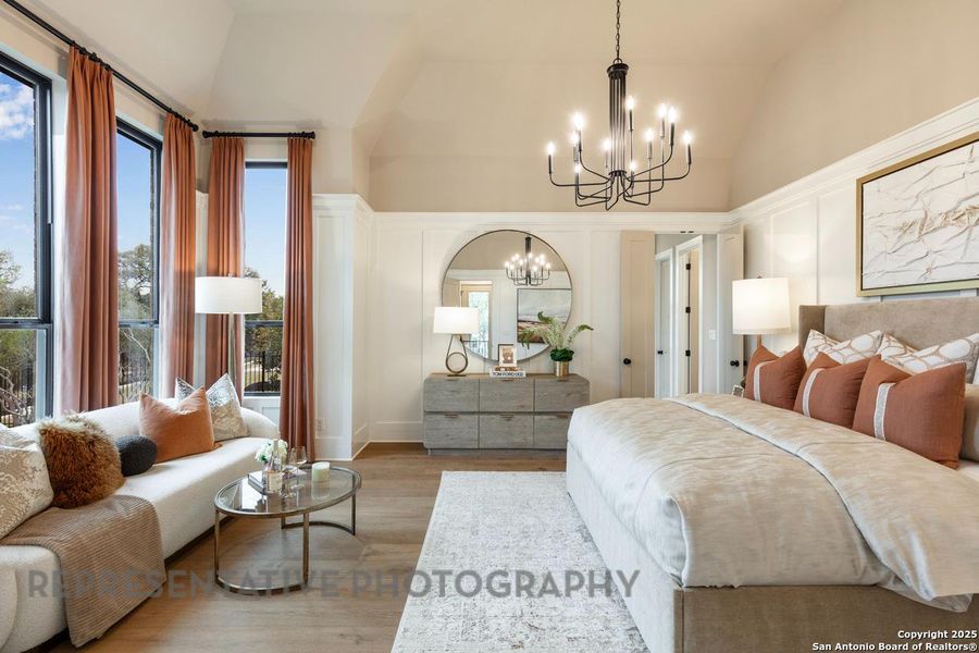 Furnished interior view inside a new home in Esperanza, Boerne (Image 5).