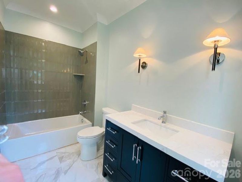 Furnished interior view inside a new home in , Charlotte (Image 11).