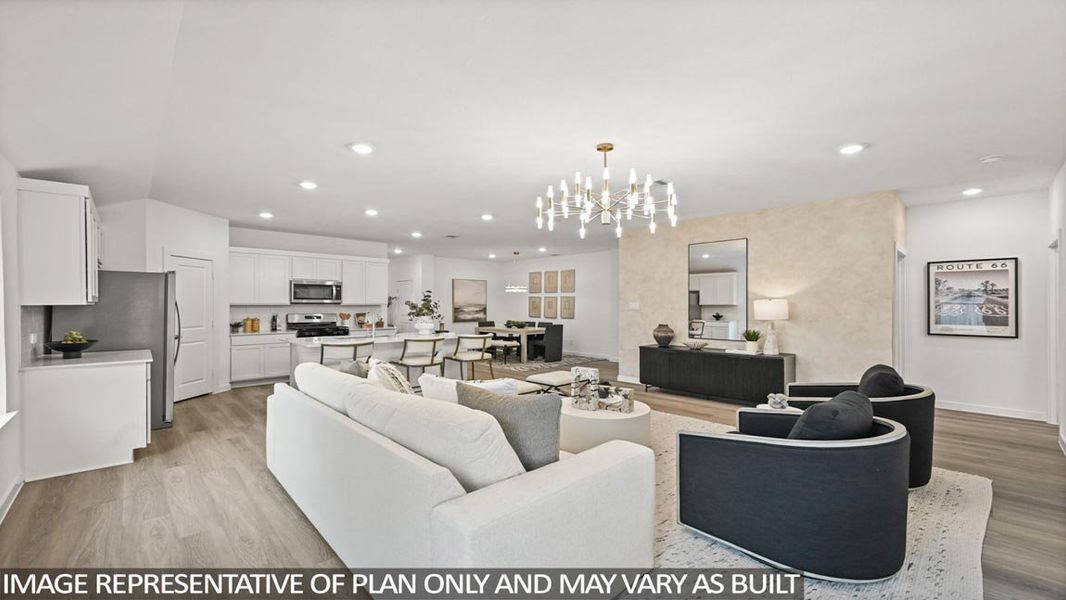 Furnished interior view inside a new home in Silverthorne, Conroe (Image 20). Furnished interior view inside a new home in Silverthorne, Conroe (Image 20).