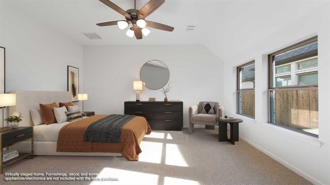 Furnished interior view inside a new home in Avondale 40', Fate (Image 8).