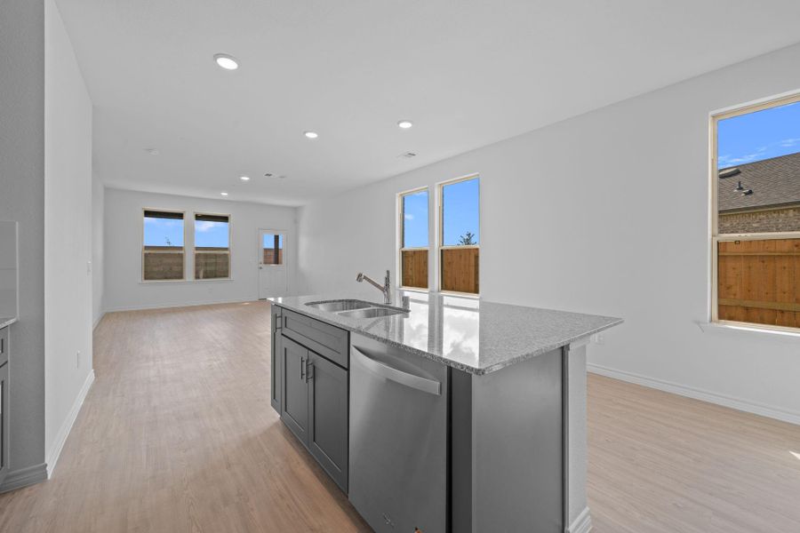 Furnished interior view inside a new home in River Ranch, Dayton (Image 12).