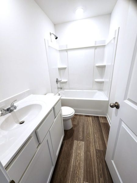 Representative furnished interior of a home built from the Boxwood Townhome by Piedmont Residential in The Retreat at Browns Ridge, Newnan (Image 11).