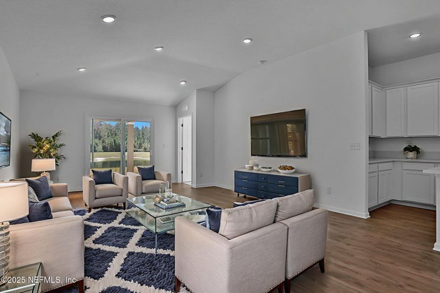 Furnished interior view inside a new home in Wilford Oaks, Orange Park (Image 10).