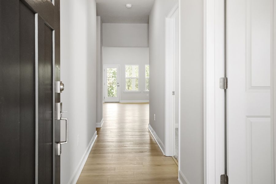 Spacious, unfurnished interior of a new home in Ovation at Sweetbrier, Durham (Image 16). Spacious, unfurnished interior of a new home in Ovation at Sweetbrier, Durham (Image 16).