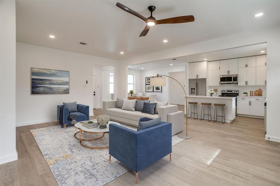 Furnished interior view inside a new home in , Runaway Bay (Image 15). Furnished interior view inside a new home in , Runaway Bay (Image 15).