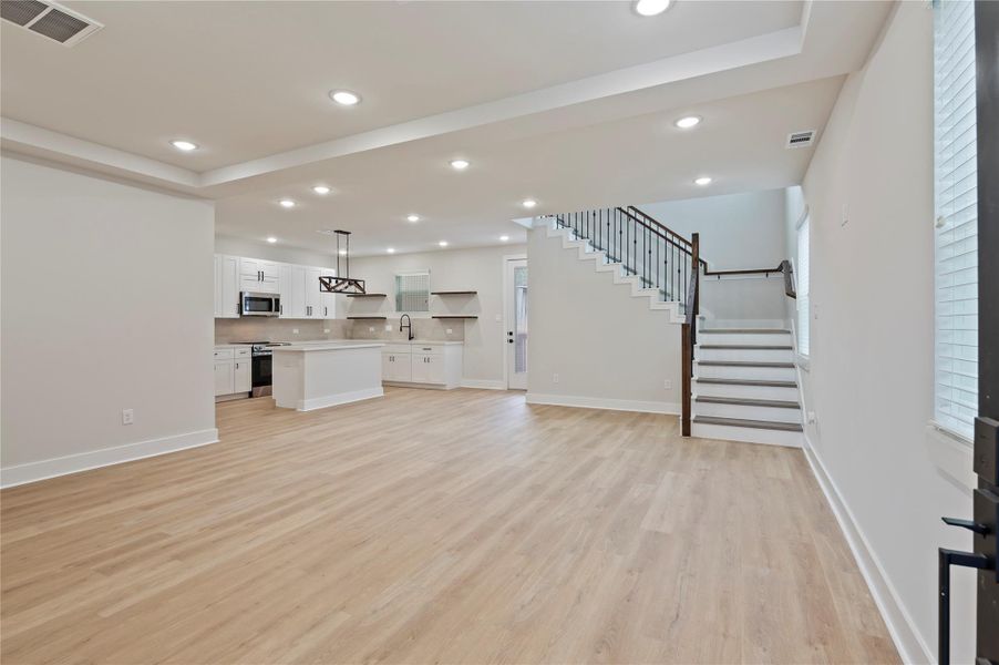 Spacious, unfurnished interior of a new home in , Houston (Image 14). Spacious, unfurnished interior of a new home in , Houston (Image 14).