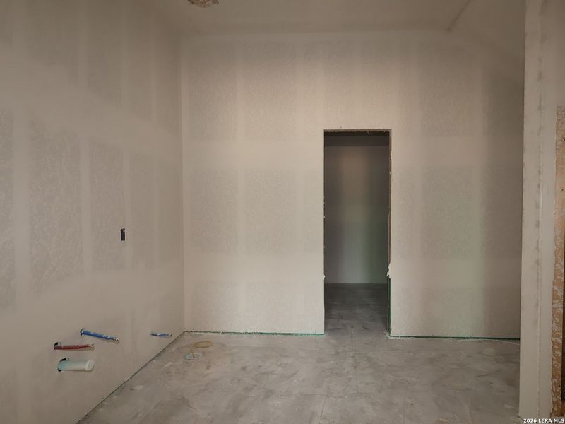 In-progress construction of a new home in Hickory Ridge, Elmendorf, TX (Image 24).