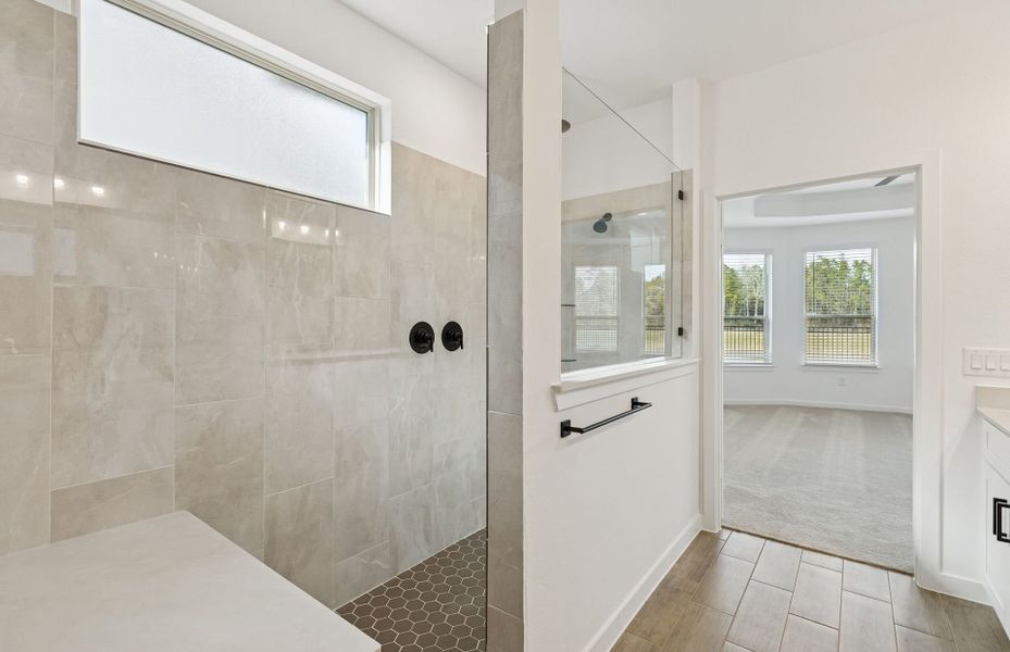 Furnished interior view inside a new home in Mavera, Conroe (Image 7).