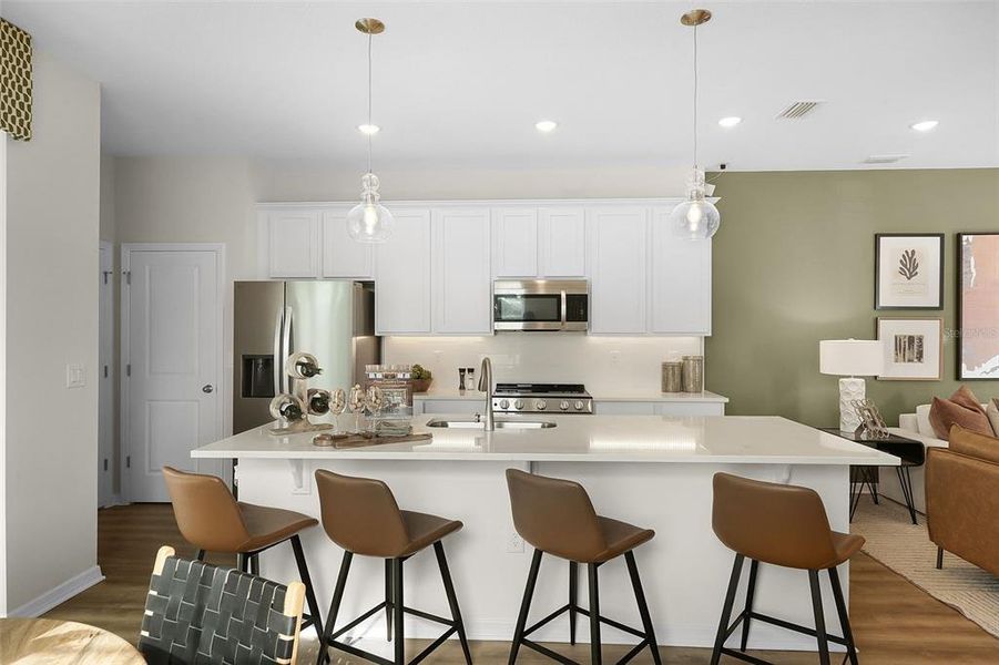 Furnished interior view inside a new home in Delaney Reserve, Deland (Image 32).