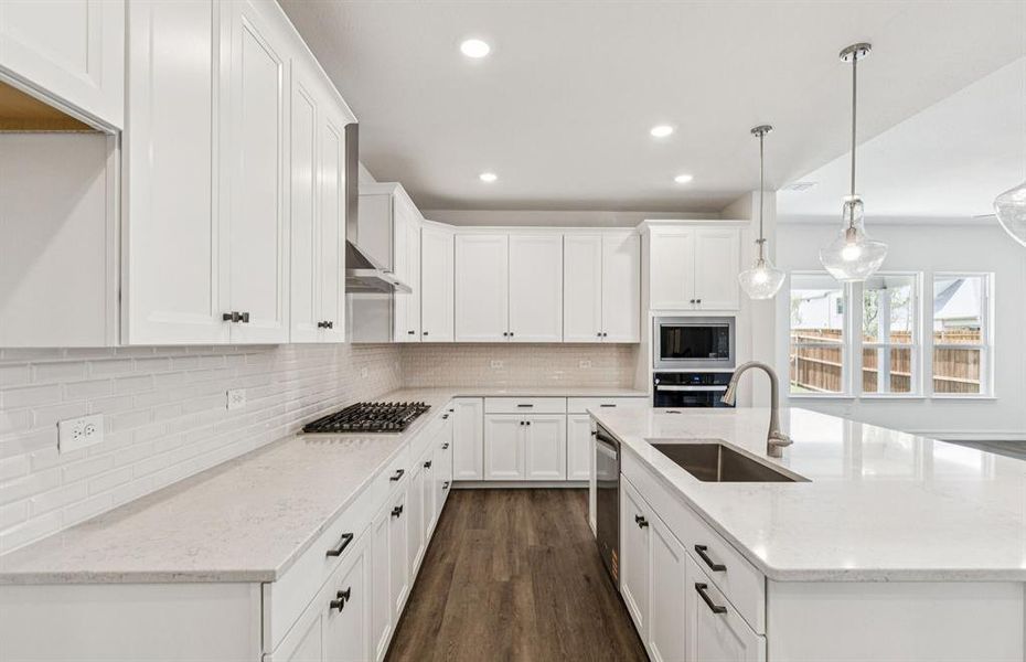 Bright kitchen with updated appliances Bright kitchen with updated appliances