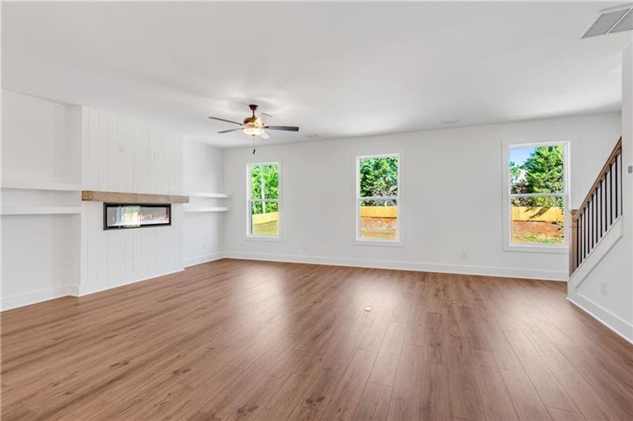 Spacious, unfurnished interior of a new home in , Suwanee (Image 36). Spacious, unfurnished interior of a new home in , Suwanee (Image 36).