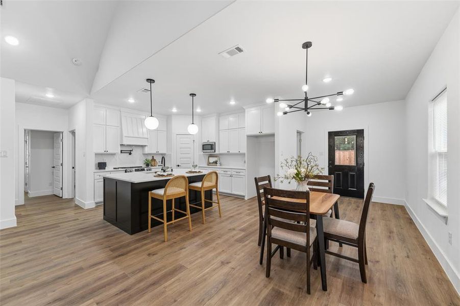 Furnished interior view inside a new home in , Fort Worth (Image 18).