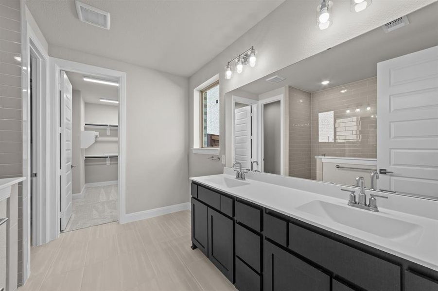 Furnished interior view inside a new home in Highwoods, Fort Worth (Image 6). Furnished interior view inside a new home in Highwoods, Fort Worth (Image 6).