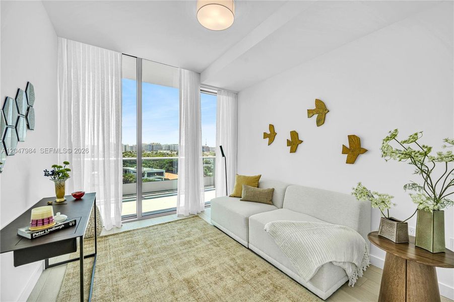 Furnished interior view inside a new home in , Bay Harbor Islands (Image 12).