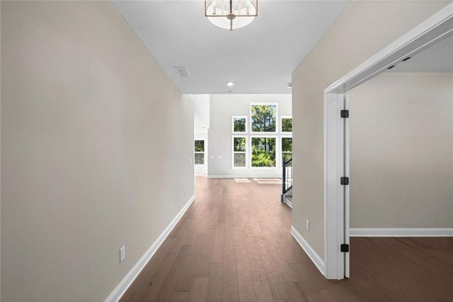 Spacious, unfurnished interior of a new home in Woodberry, Canton (Image 18). Spacious, unfurnished interior of a new home in Woodberry, Canton (Image 18).