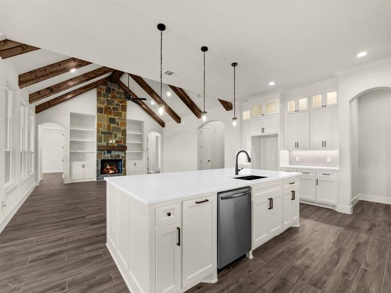 Furnished interior view inside a new home in , Weatherford (Image 7). Furnished interior view inside a new home in , Weatherford (Image 7).