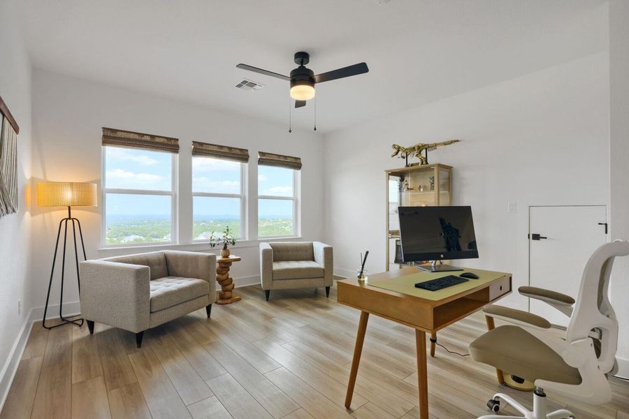 Furnished interior view inside a new home in , Dripping Springs (Image 23).