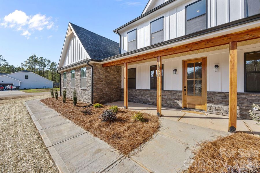 Exterior details and patio area of a home in , Salisbury (Image 29).