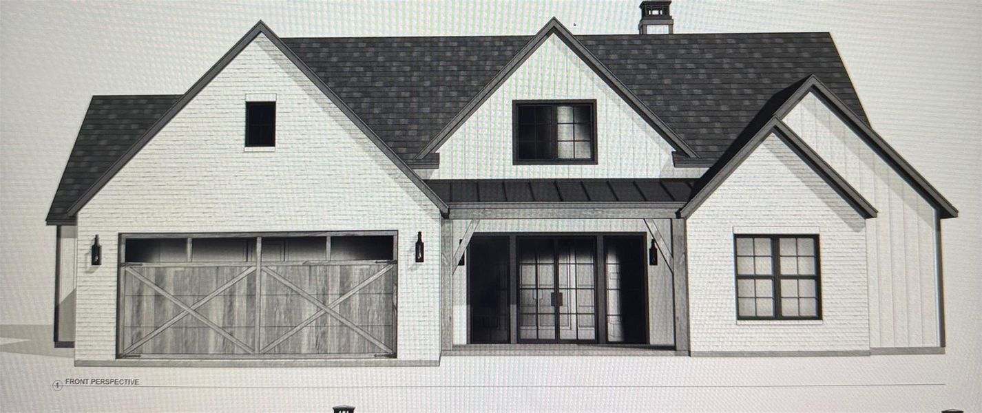 Exterior rendering of this home design in , Dayton, TX (Image 2). Exterior rendering of this home design in , Dayton, TX (Image 2).