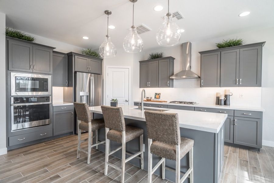 Furnished interior view inside a new home in Hawes Crossing, Mesa (Image 6).
