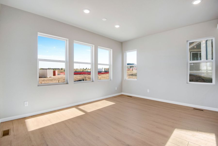 Spacious, unfurnished interior of a new home in Sterling Ranch, Littleton (Image 17). Spacious, unfurnished interior of a new home in Sterling Ranch, Littleton (Image 17).