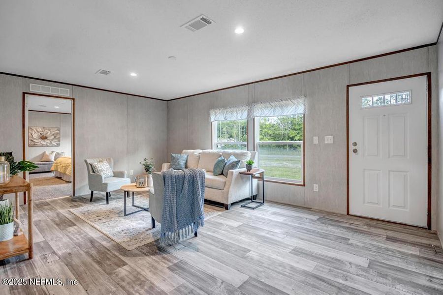 Furnished interior view inside a new home in , Hastings (Image 9).