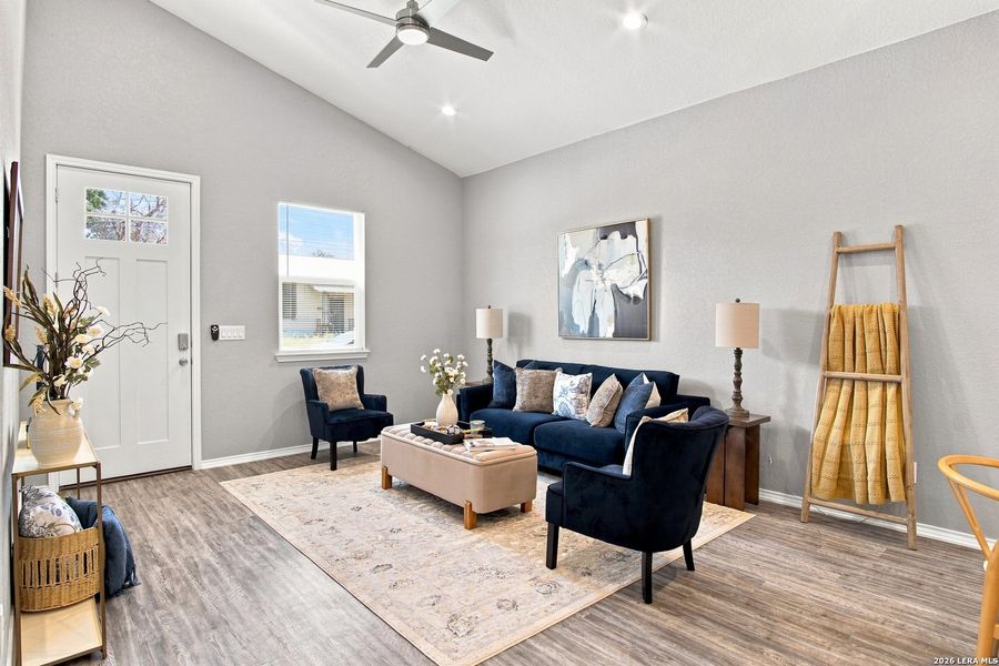 Furnished interior view inside a new home in , San Antonio (Image 9).