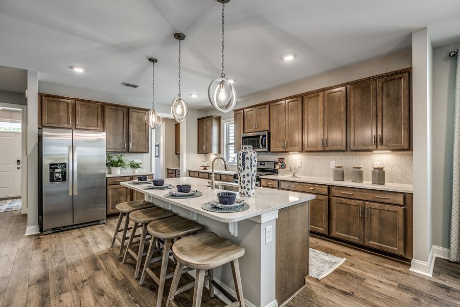 Representative furnished interior of a home built from the Hickory by Beazer Homes in Northbrook, Murrells Inlet (Image 10). Representative furnished interior of a home built from the Hickory by Beazer Homes in Northbrook, Murrells Inlet (Image 10).