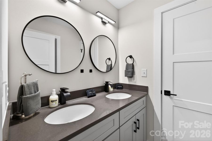 Furnished interior view inside a new home in , Charlotte (Image 17).