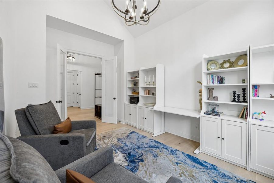 Furnished interior view inside a new home in , Fort Worth (Image 9).