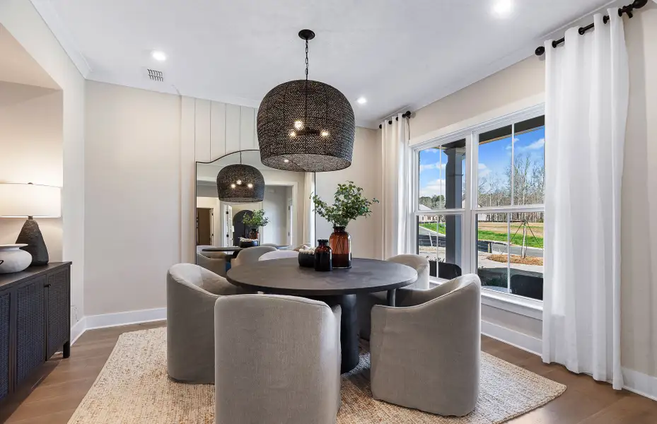 Representative furnished interior of a home built from the Woodward by Pulte Homes in Riversprings, Dacula (Image 4).
