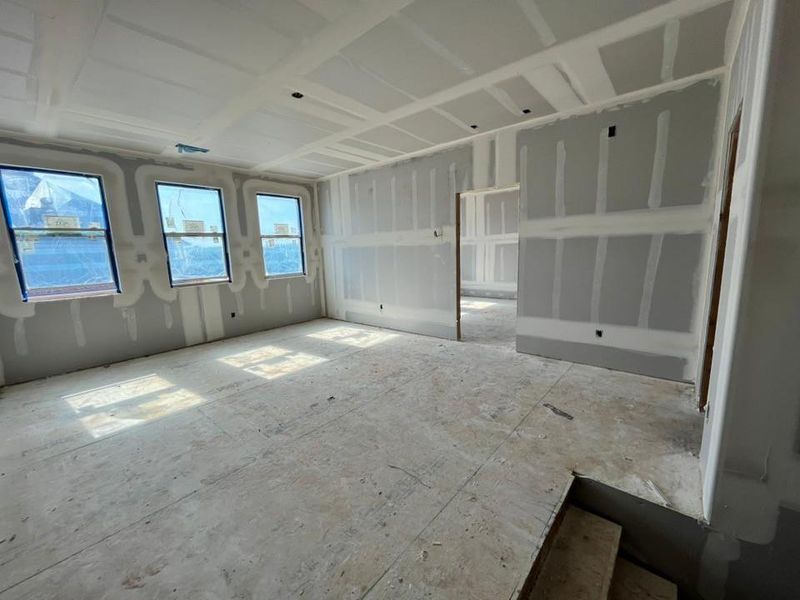 In-progress construction of a new home in Eagle Ridge Estates, Weatherford, TX (Image 11).