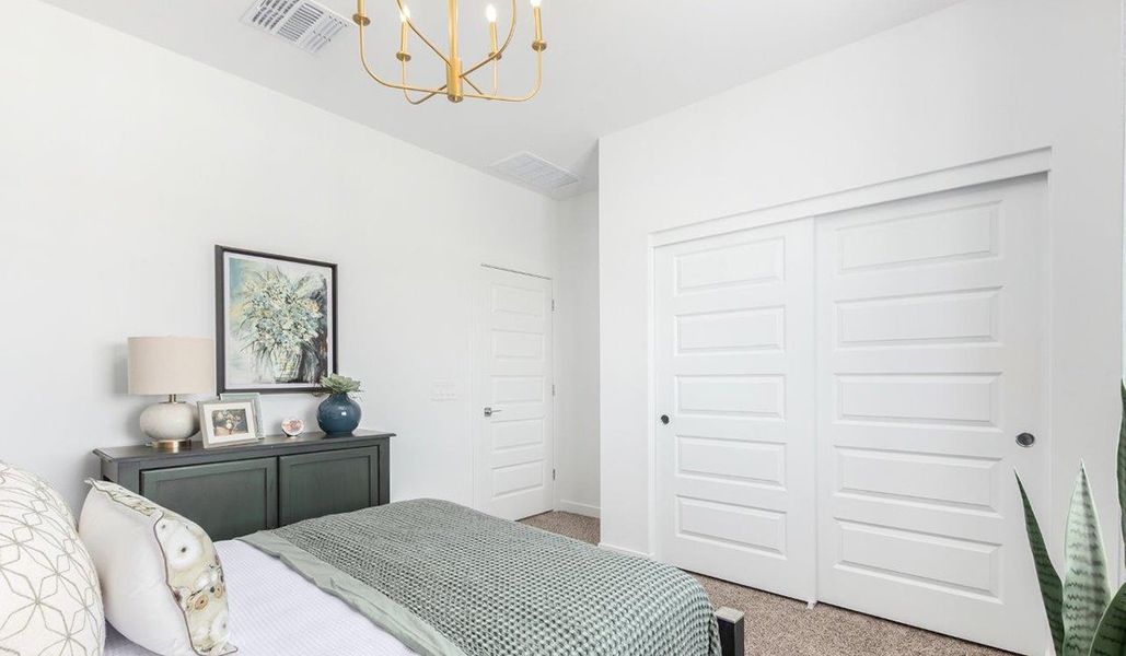 Furnished interior view inside a new home in Hanson Ridge, Vail (Image 31).