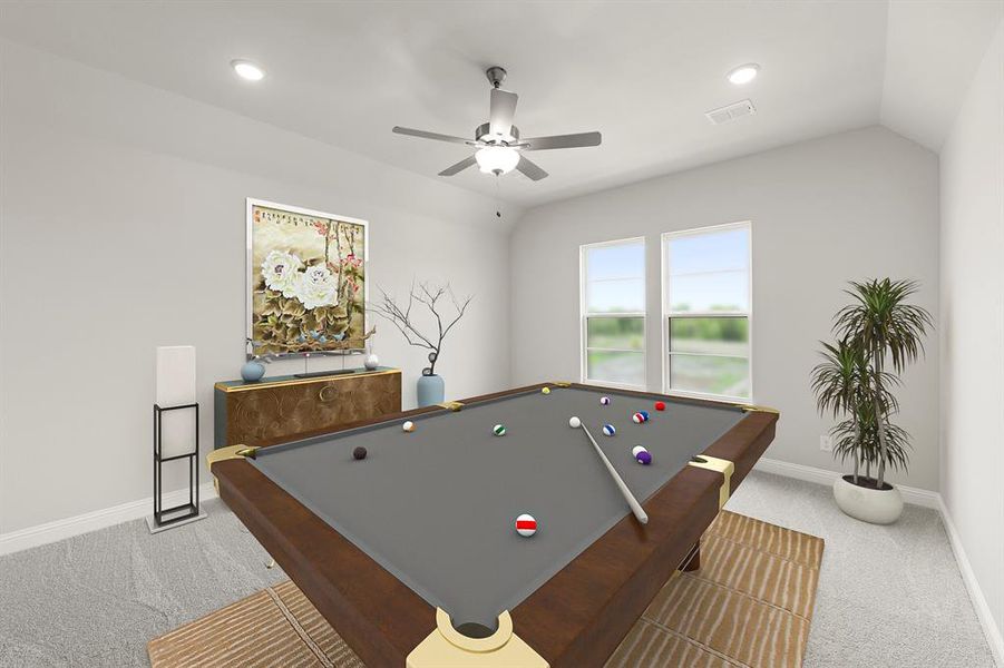 Furnished interior view inside a new home in Talia, Mesquite (Image 17). Furnished interior view inside a new home in Talia, Mesquite (Image 17).